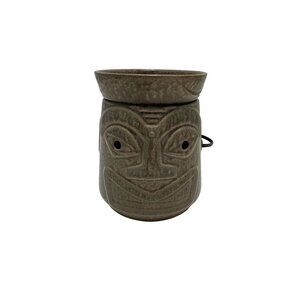 Scentsy Warmer Tiki Full Size Wax Burner Candle Retired BULB Included